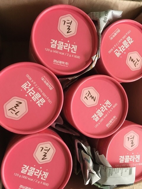 [LEMONA] COLLAGEN HỒNG DA Hàn Quốc 60 gói