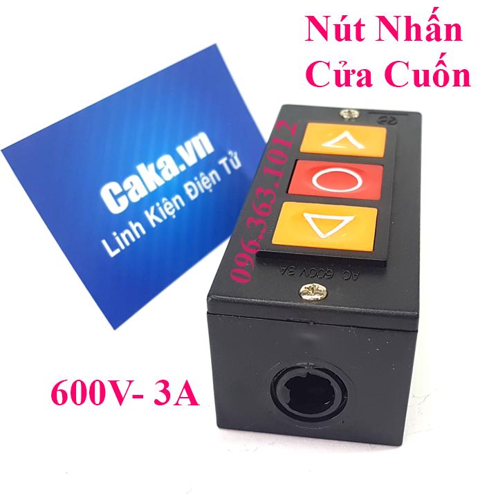 Nút nhấn cửa cuốn 3A 600V