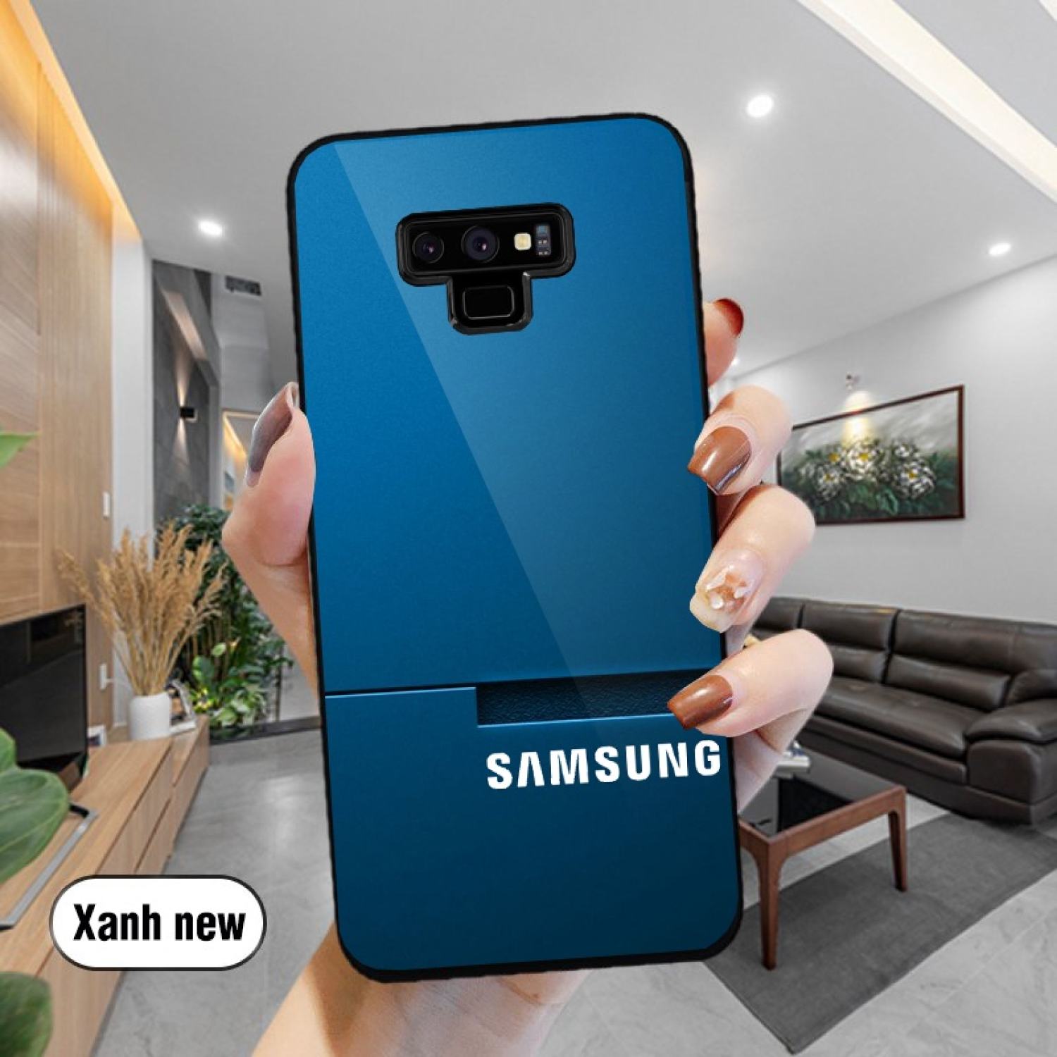 Ốp Lưng Samsung Galaxy Note 9 Mặt kính gương sáng bóng cao cấp