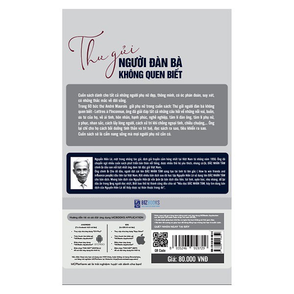 [HCM]Sách - Thư gửi người đàn bà không quen biết