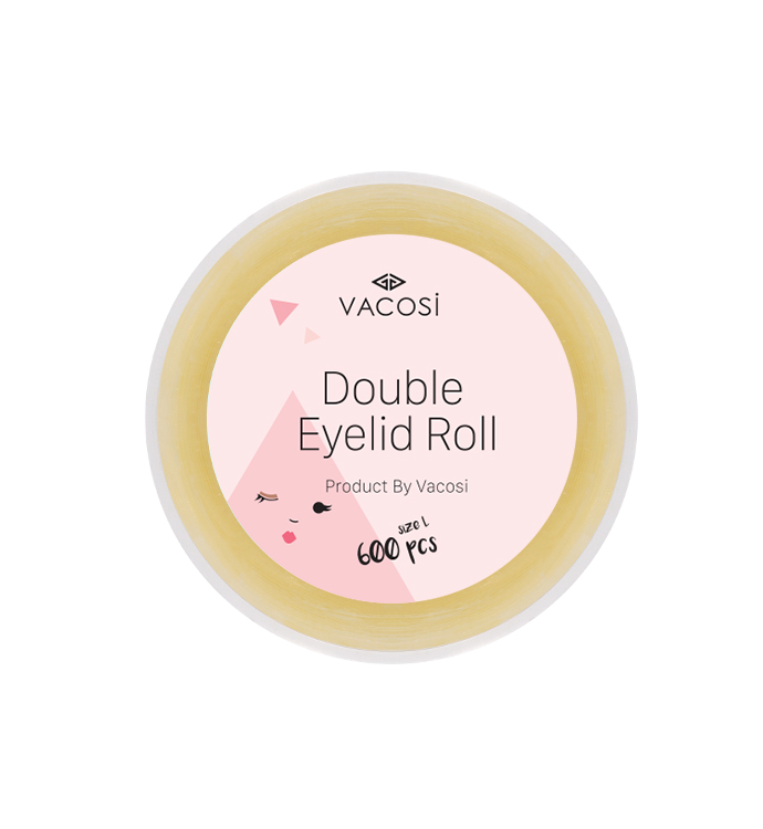 Vacosi Cuộn 600 Miếng Dán Kích Mí Double Eyelid Roll VM17 - Size L (Cuộn Trong)