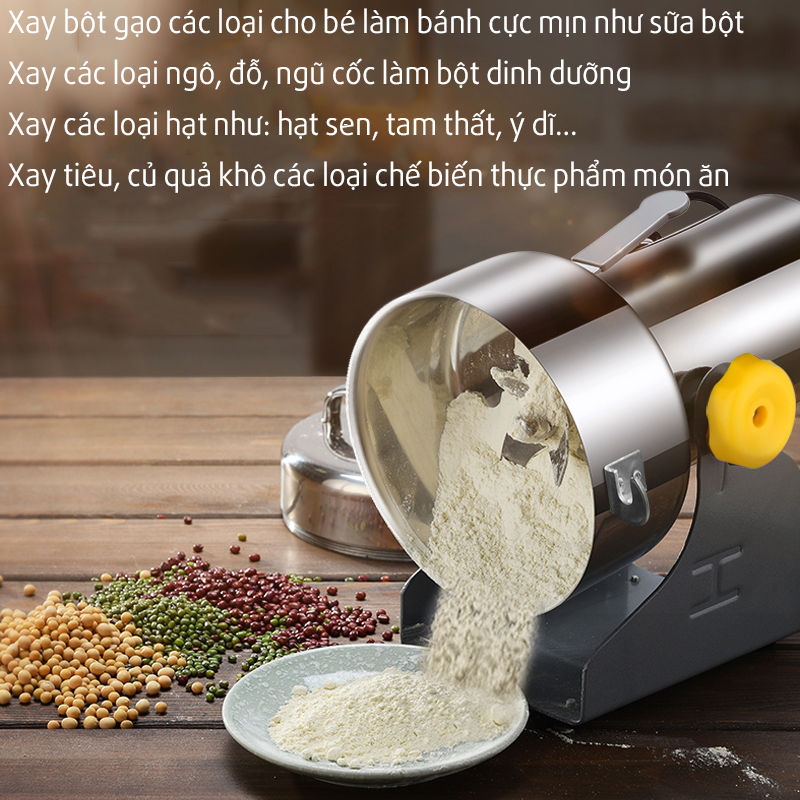 Máy xay bột khô đa năng SEKA  Chính Hãng
