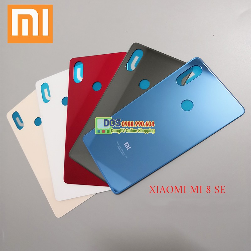 Nắp lưng kính xiaomi Mi8 SE
