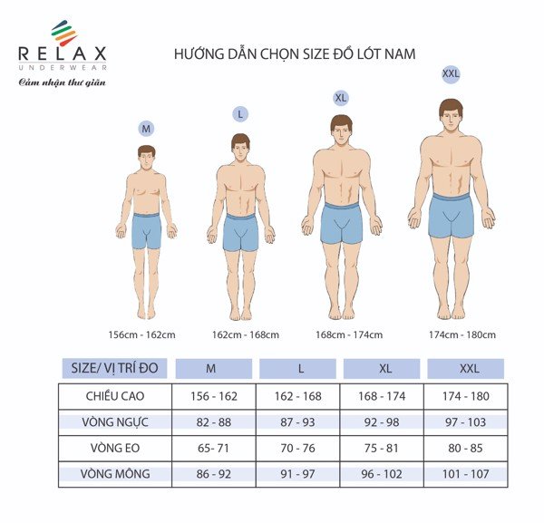 Combo 3 quần lót cotton nam relax 017