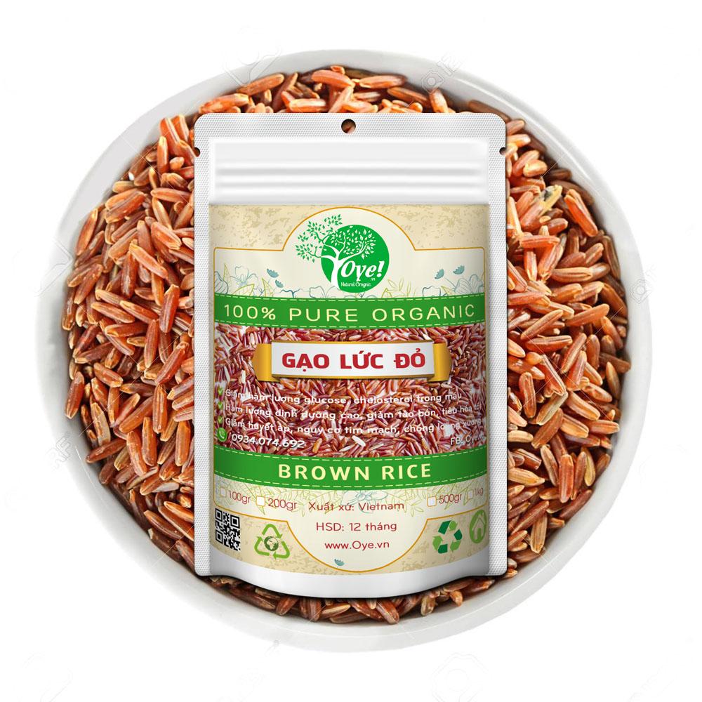 [HCM]Gạo Lức Đỏ 1kg Nguyên Chất