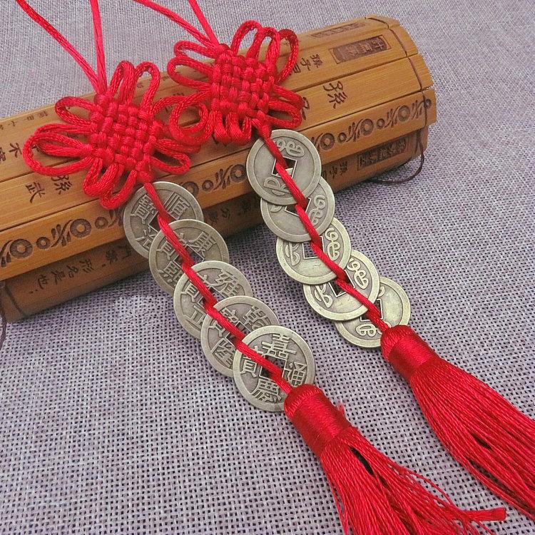 Tiền xu Ngũ Đế (xâu 5 đồng xu)
