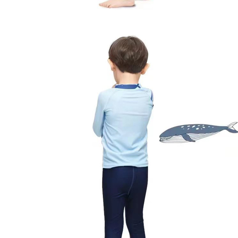 Set bơi dài tay cho bé trai từ 12-33kg