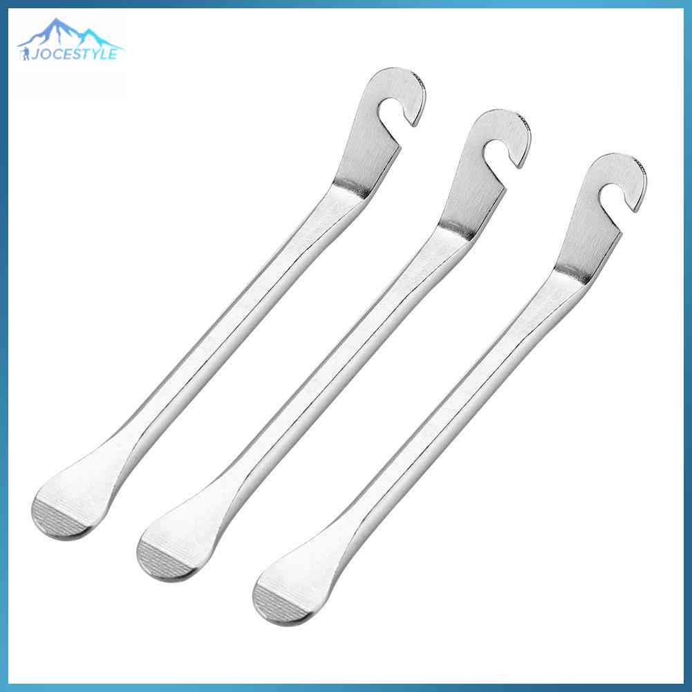 3pcs Cycling Steel Wheel Tire Lever Curved Bicycle Tyre Repair Tool Hooks