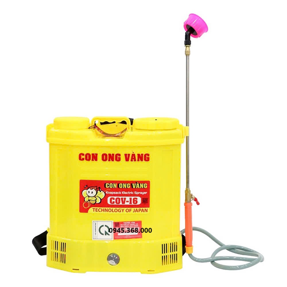 [HCM] Bình Xịt Điện Con Ong Vàng COV 16D
