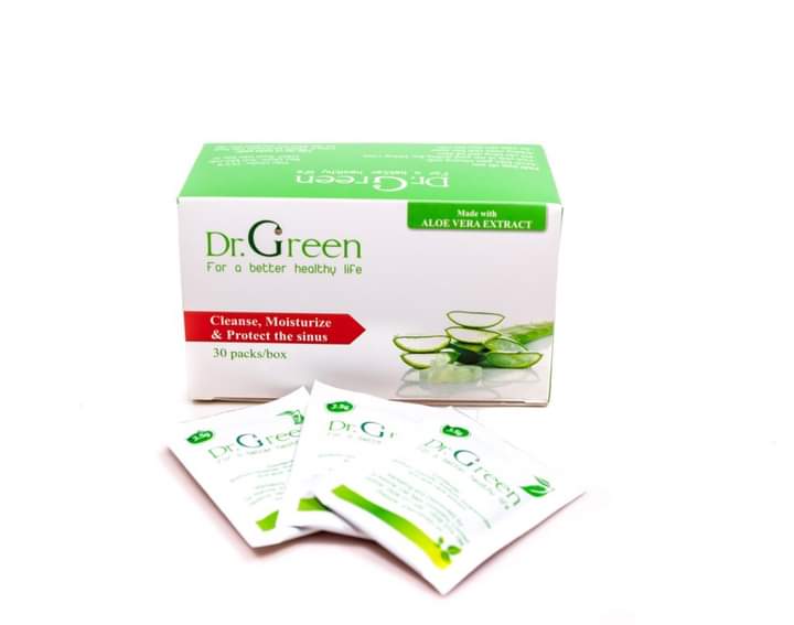 [HCM]Muối rửa mũi Dr. green (Hộp 30 gói)