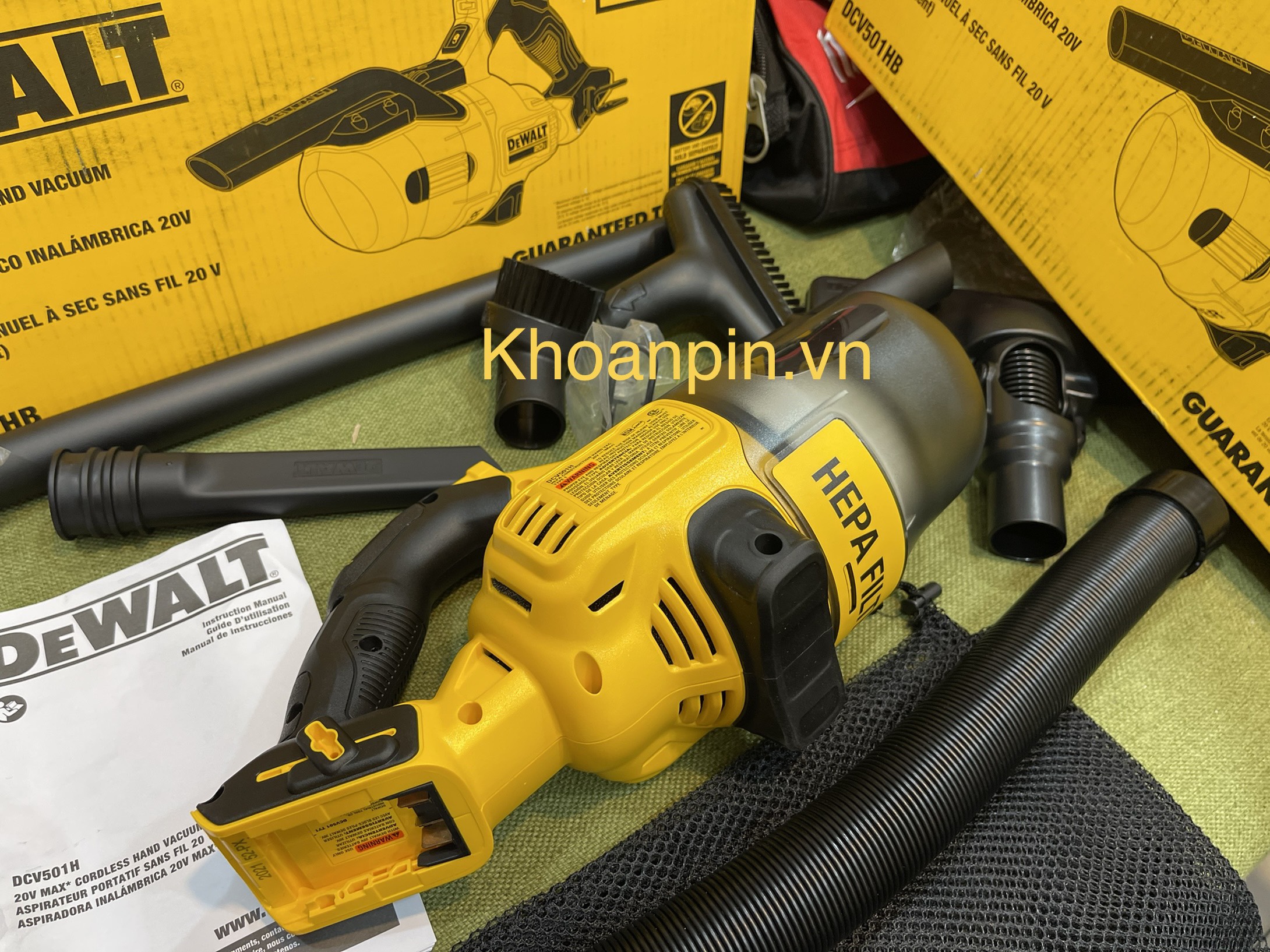 Máy hút bụi Dewalt DCV501HB