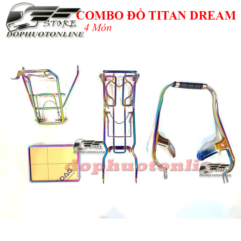 Combo Đồ Chơi Xe Dream Đồ Titan 7 Màu <Dpol>