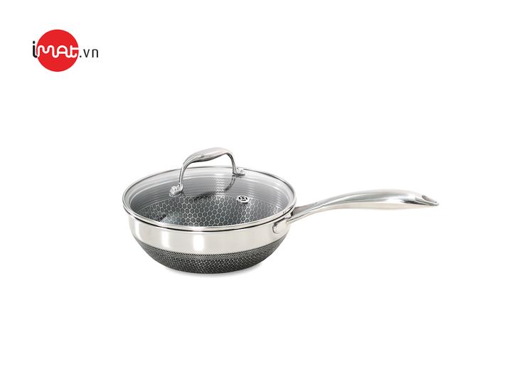 Chảo xào iNox Blackcube 20cm