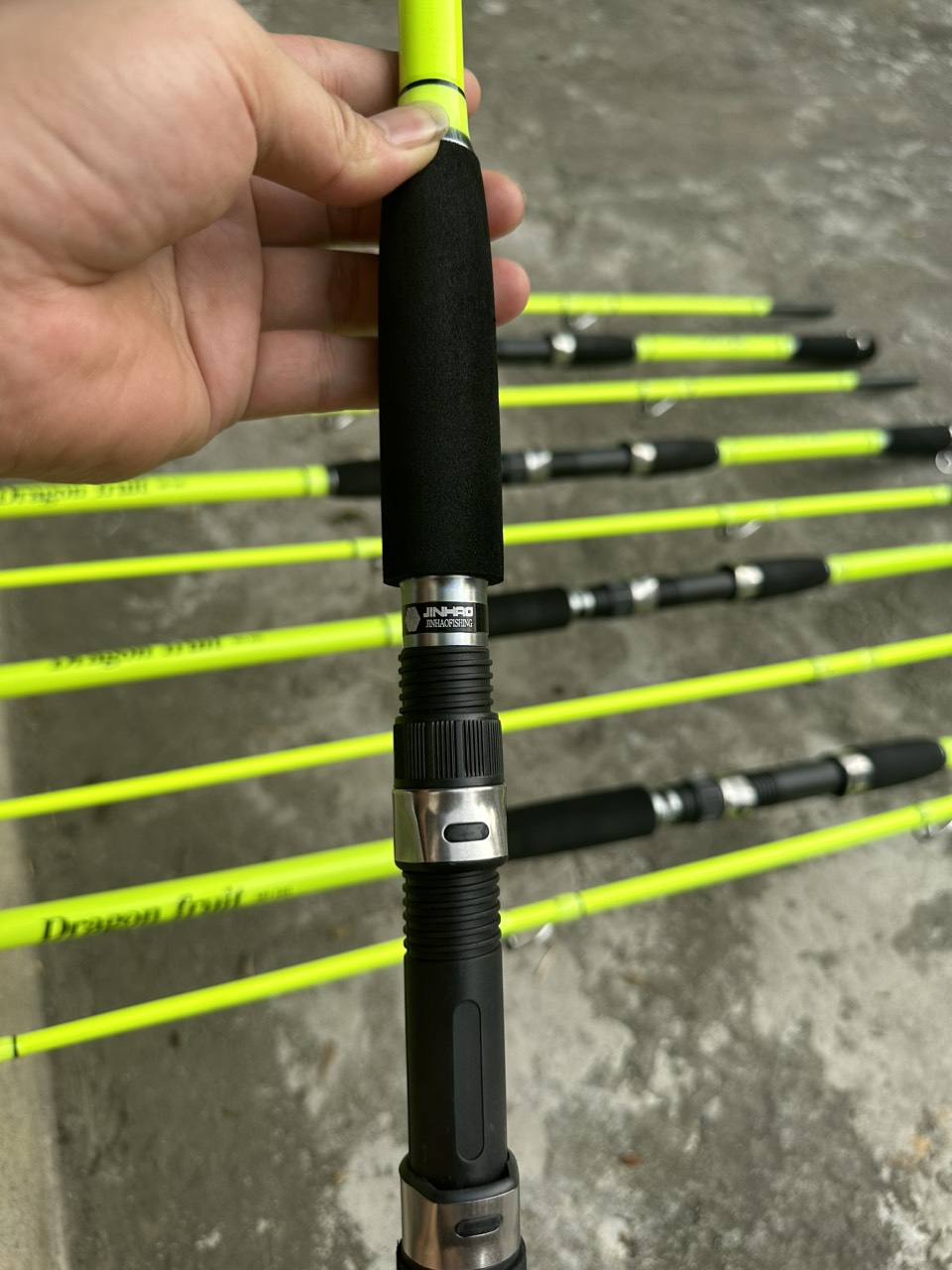 Cần Lure Máy đứng Wing Dragon  Cần carbon siêu nhẹ