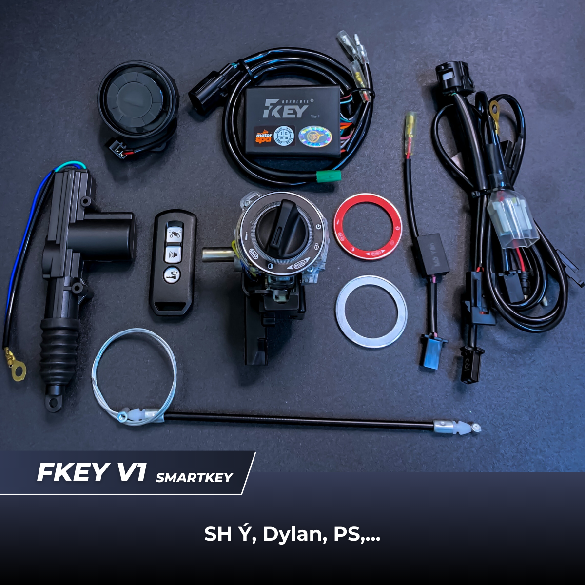 Smartkey Fkey - SH Ý, Dylan, PS,...