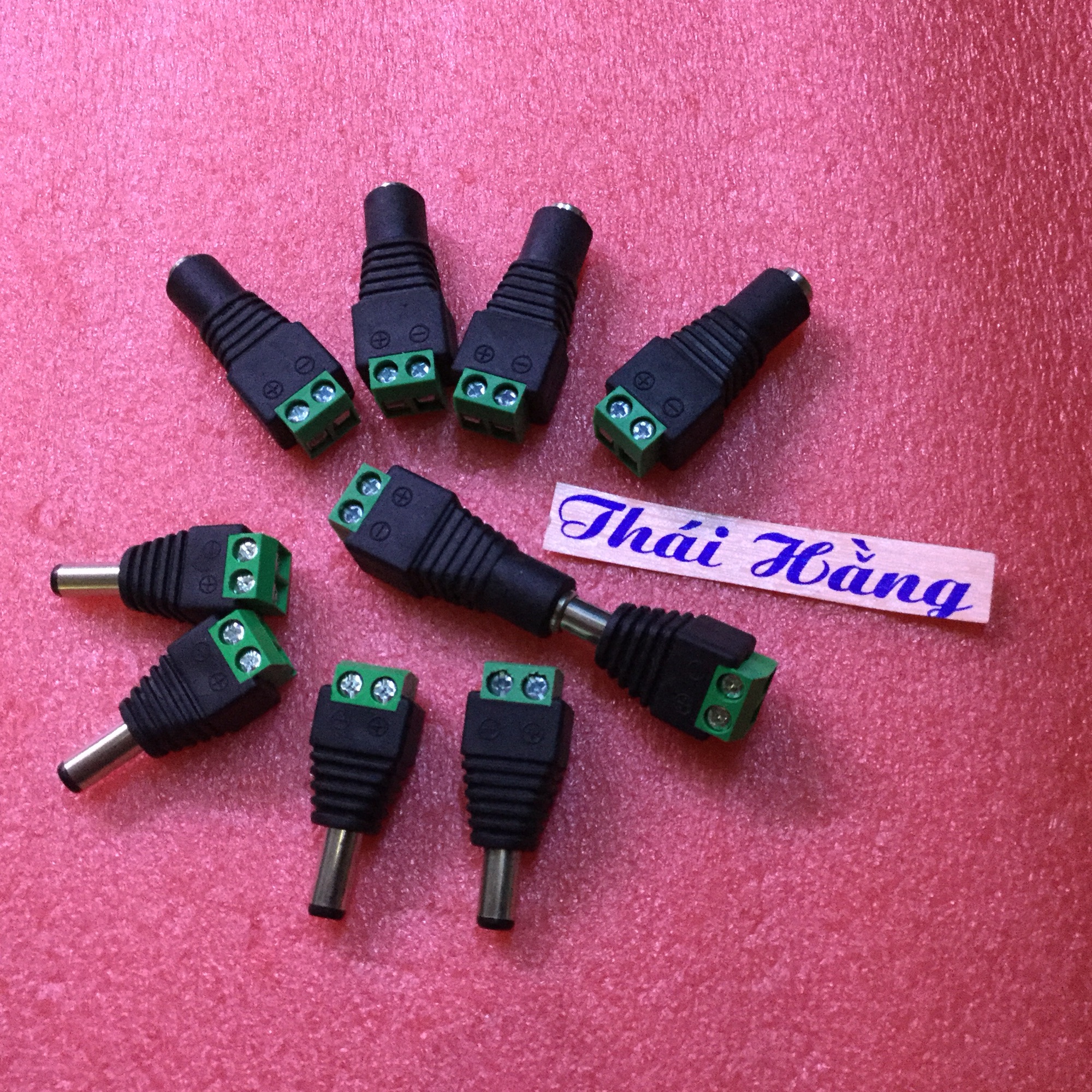 Jack DC nối nguồn đực cái (5 bộ )