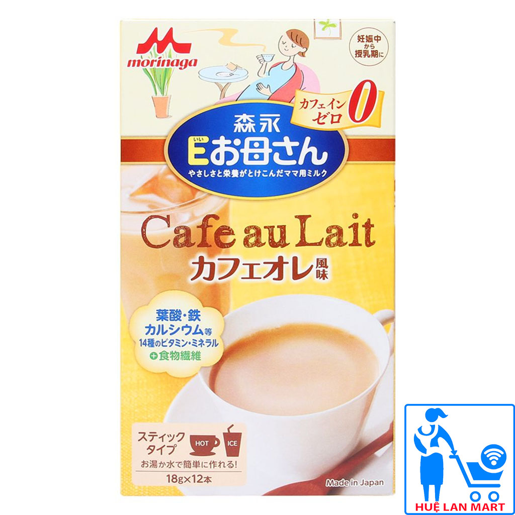 Sữa Bà Bầu Morinaga Hương Cà Phê - Hộp Giấy 216g (Dành cho phụ nữ mang thai và cho con bú)