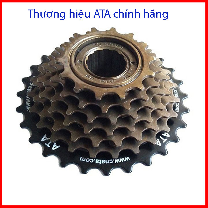 Líp xe đạp 7 tầng, líp vặn ATA 14/28T