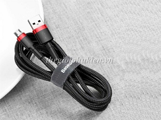 Cáp sạc dây dù Micro USB chính hãng Baseus Cafule Cable dài 2m