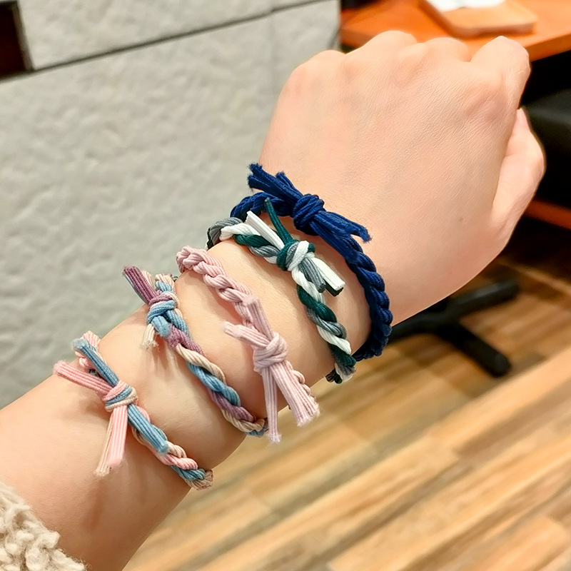 [Mới] Set 10 thun cột tóc nữ Xoắn co giãn cực tốt và bền đẹp