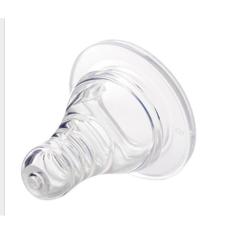 Núm Ty Silicone Thay Cho Bình Sữa Cổ Rộng, Cổ Hẹp/ Thường