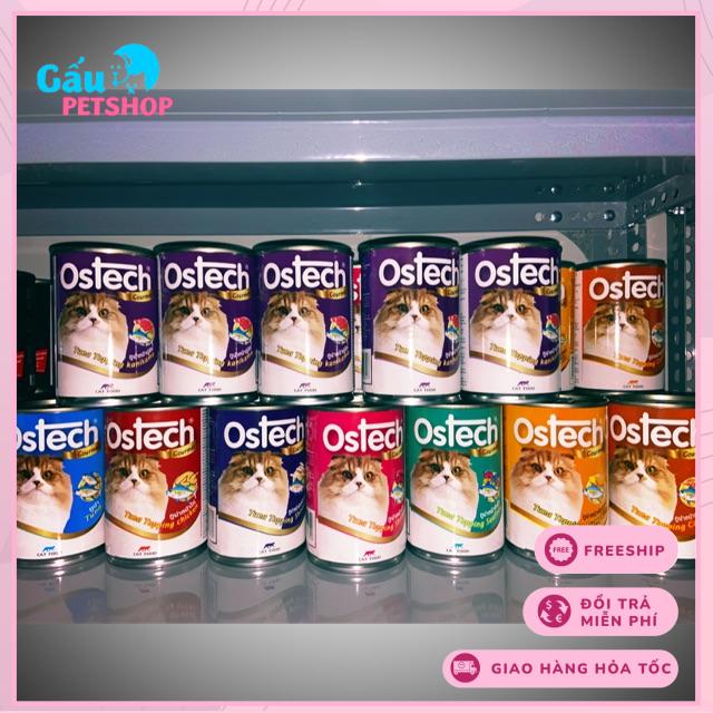 Pate cho mèo Ostech Gournet lon Thái Lan - lon 80g