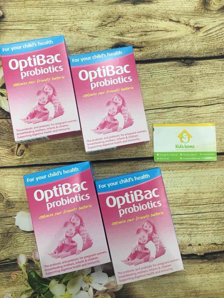 Men Tiêu Hoá Optibac Hồng