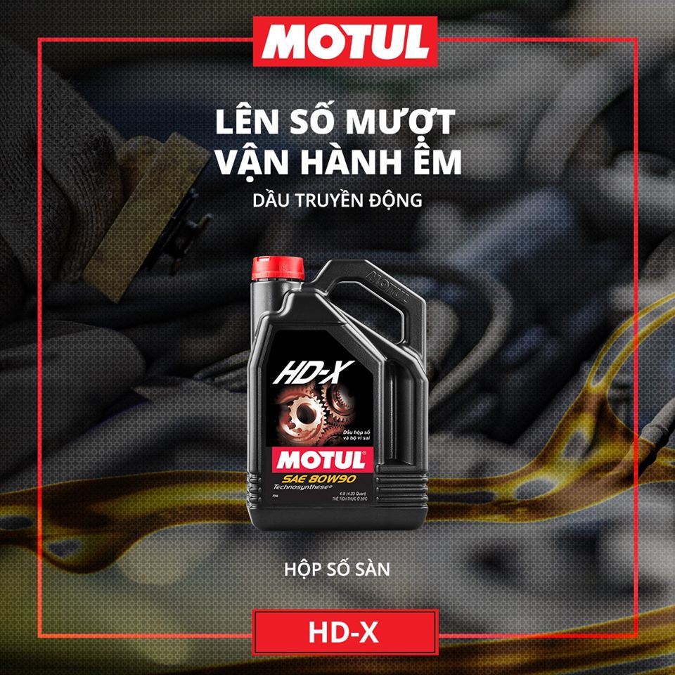 [HCM][Nhớt Hộp Số Sàn] Motul HD-X 80W-90 (4L)