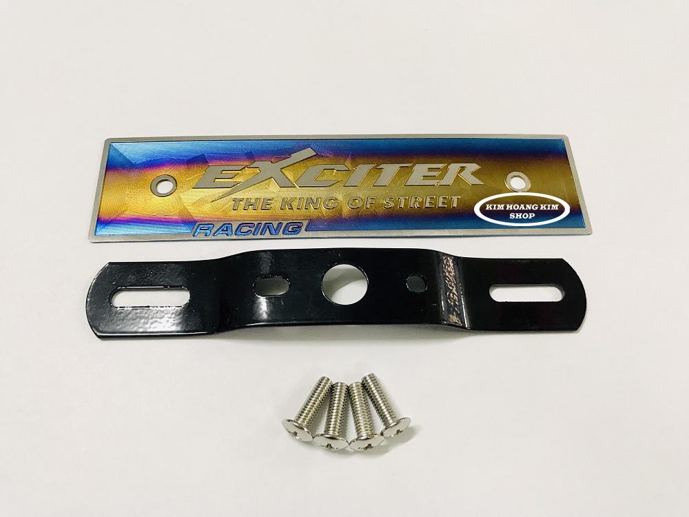 Bảng tên TITANIUM 3D dành cho EXCITER (100% TITAN)