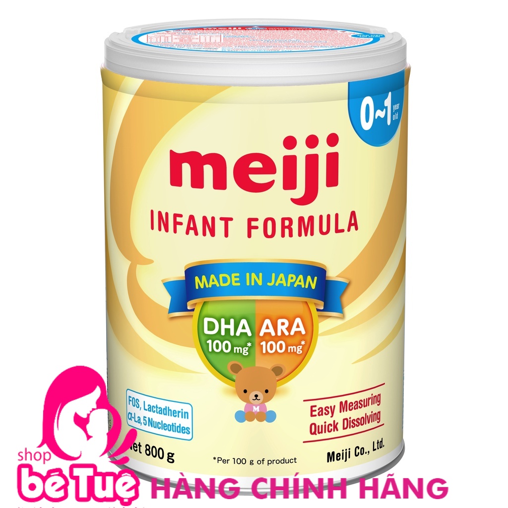 Sữa bột Meiji 0-1 & 1-3 [NHẬP KHẨU CHÍNH HÃNG] 800G