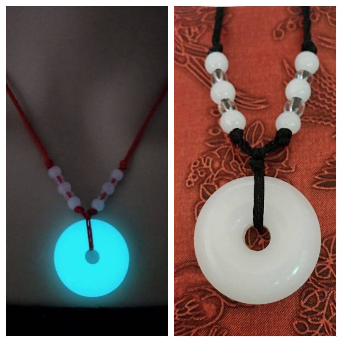 Vòng Cổ Nam Ngọc Minh Châu  Dạ Quang Phát Sáng Trong Đêm DCMINHCHAU03