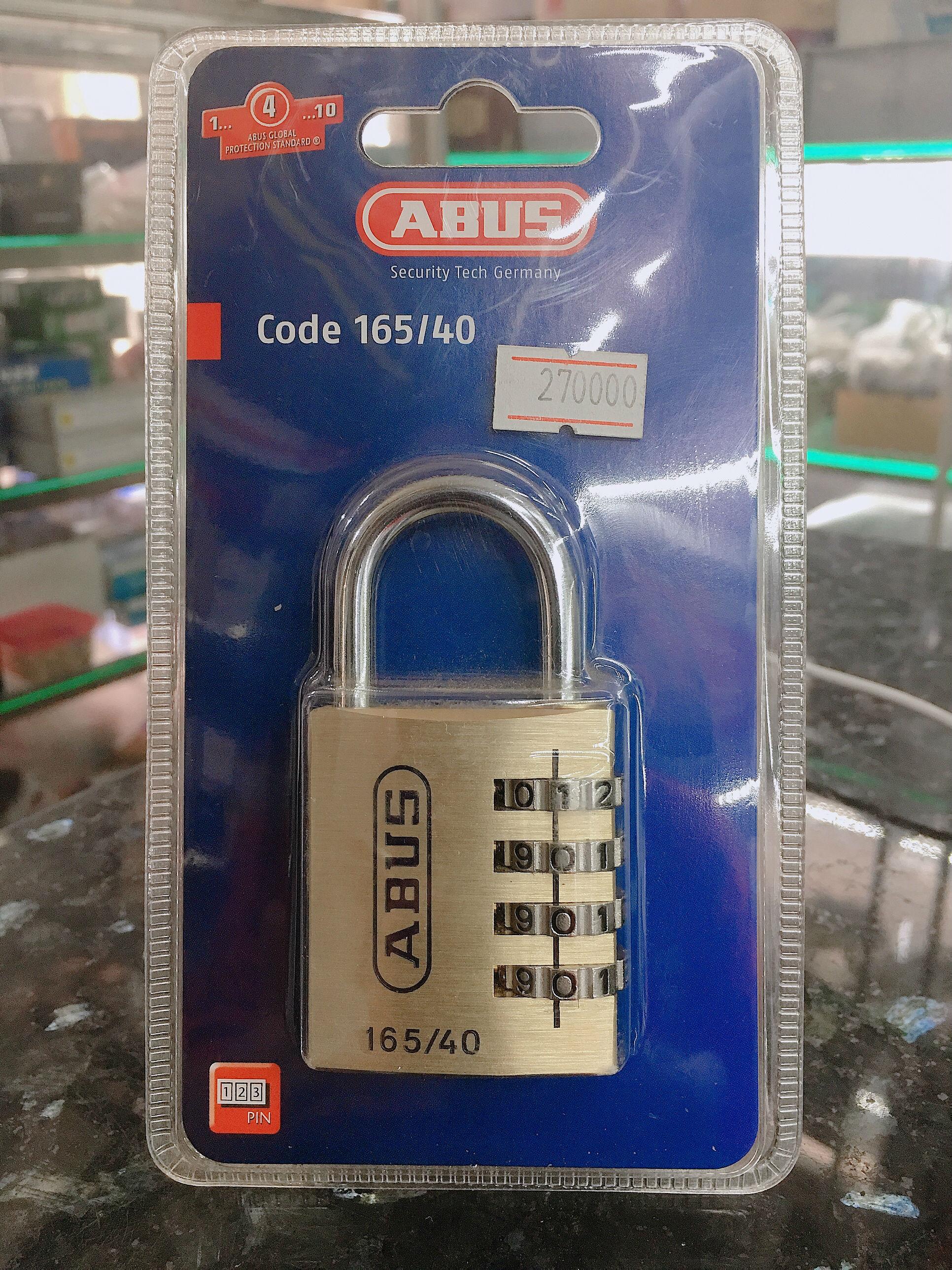 Khóa Số Abus 165/40 Vàng Đồng 40mm