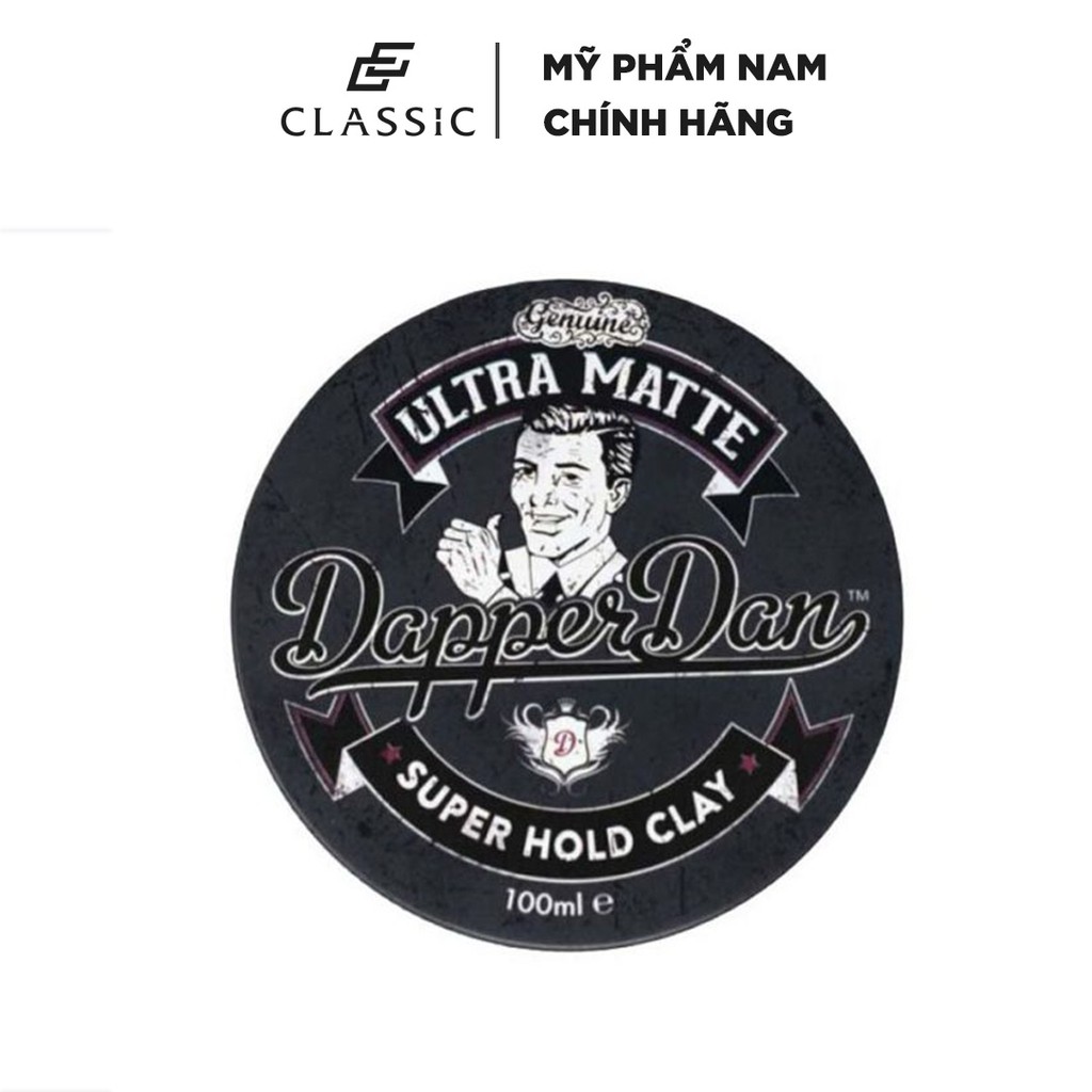 Dapper Dan Ultra Matte Clay 100ml