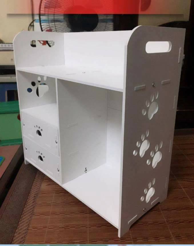 KỆ MỸ PHẨM GỖ CAO CẤP