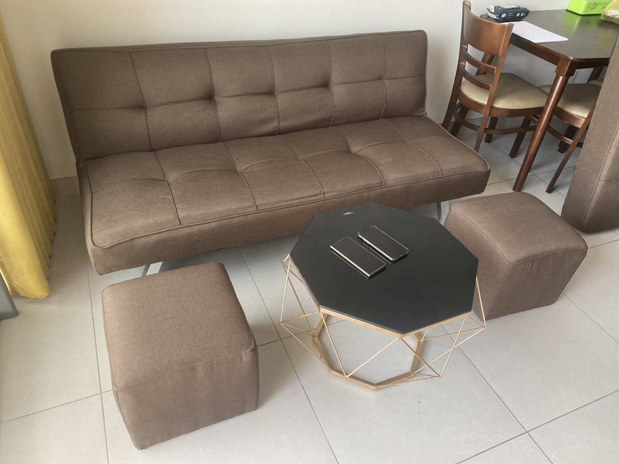 Freeship Bộ bàn ghế sofa giường cho phòng khách giá rẻ tại xưởng