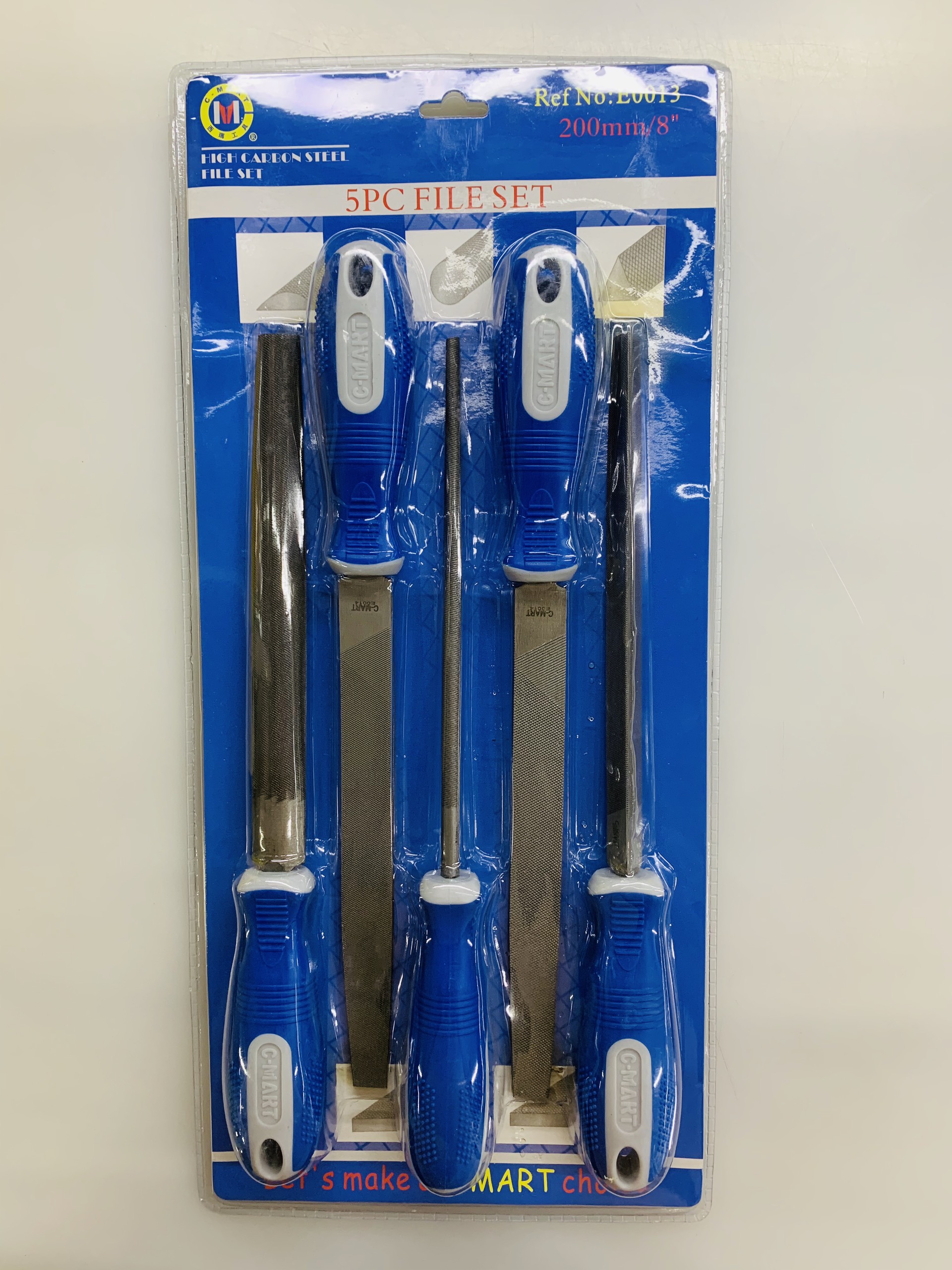 Bộ dũa 5 cây 8" C-MART E0013