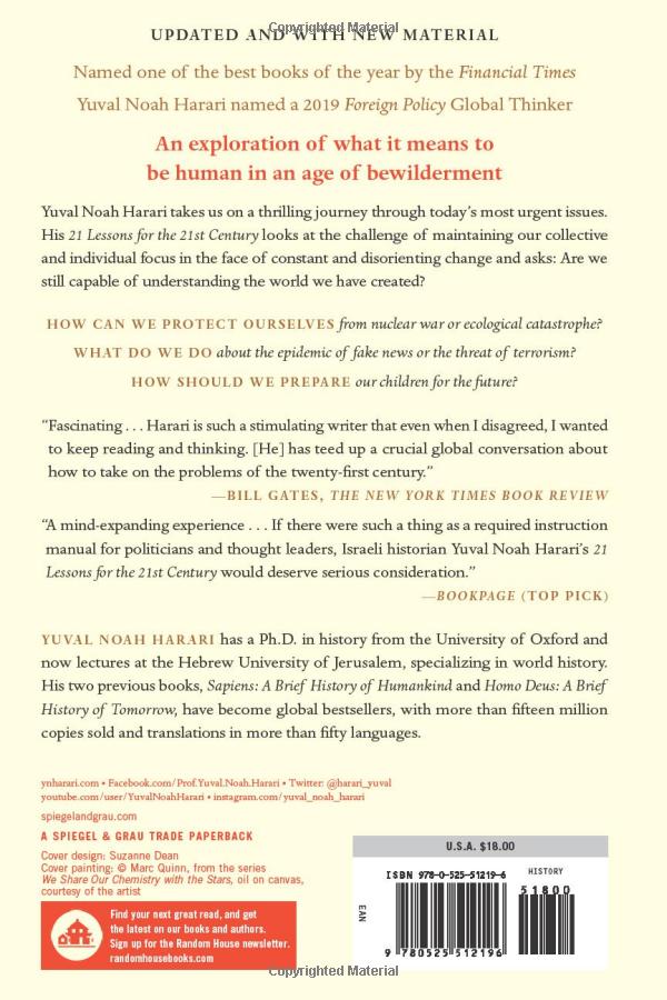 21 Lessons For The 21st Century