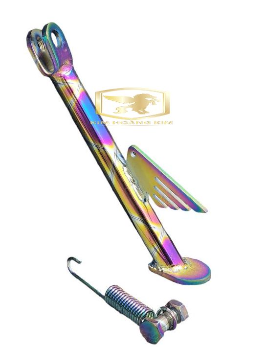 Chân chống xe máy mẫu Cánh Chim Xi TiTan 7 màu gắn nhiều loại xe máy