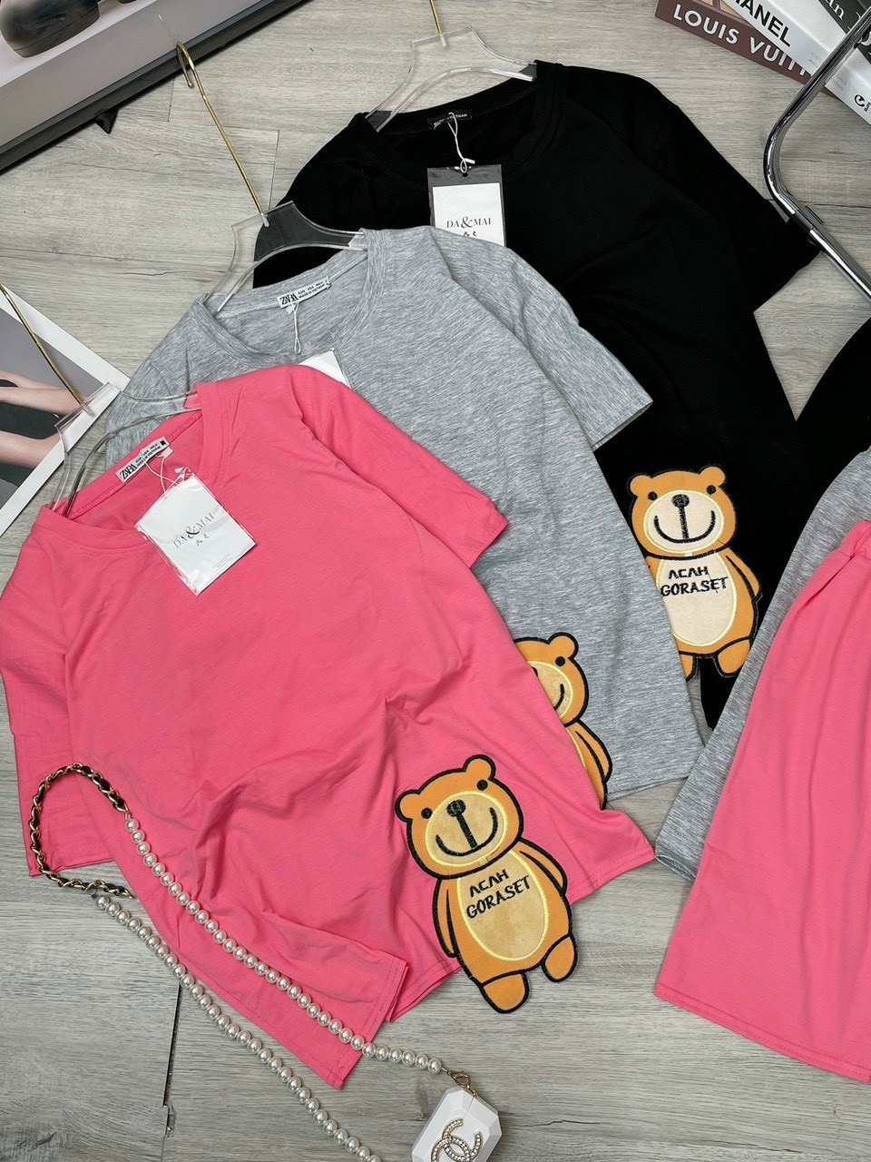 Sét Bộ Đùi In Hình Gấu Siu Cute