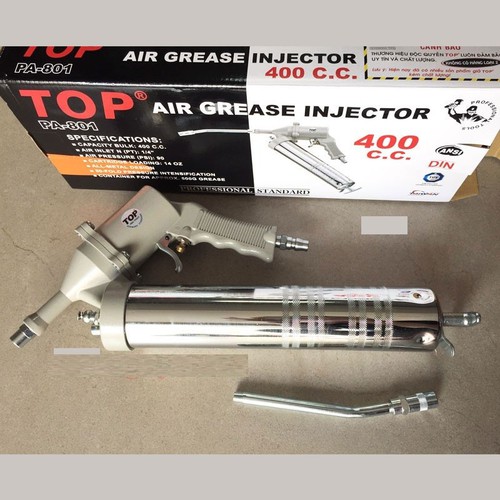 Bơm mỡ bằng hơi 400cc top - pa-801
