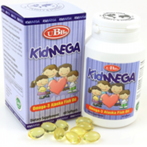 Kidmega UBB bổ sung EPA, DHA giúp trẻ ăn ngon miệng tăng khả năng hấp thu