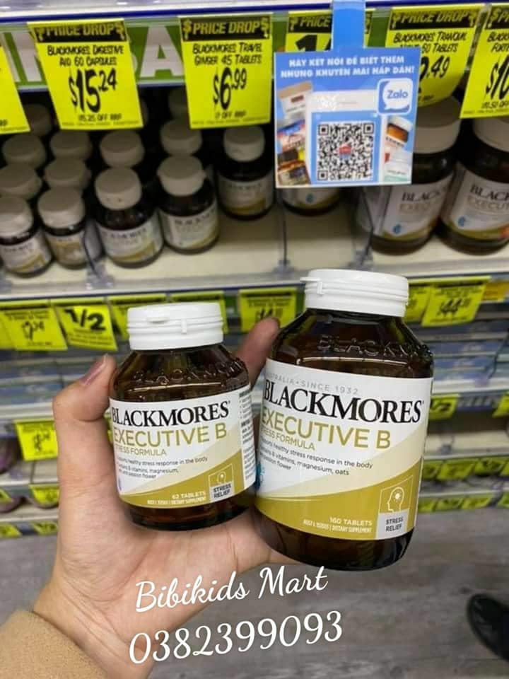 Blackmores Executive B Stress Formula 125 Tablets