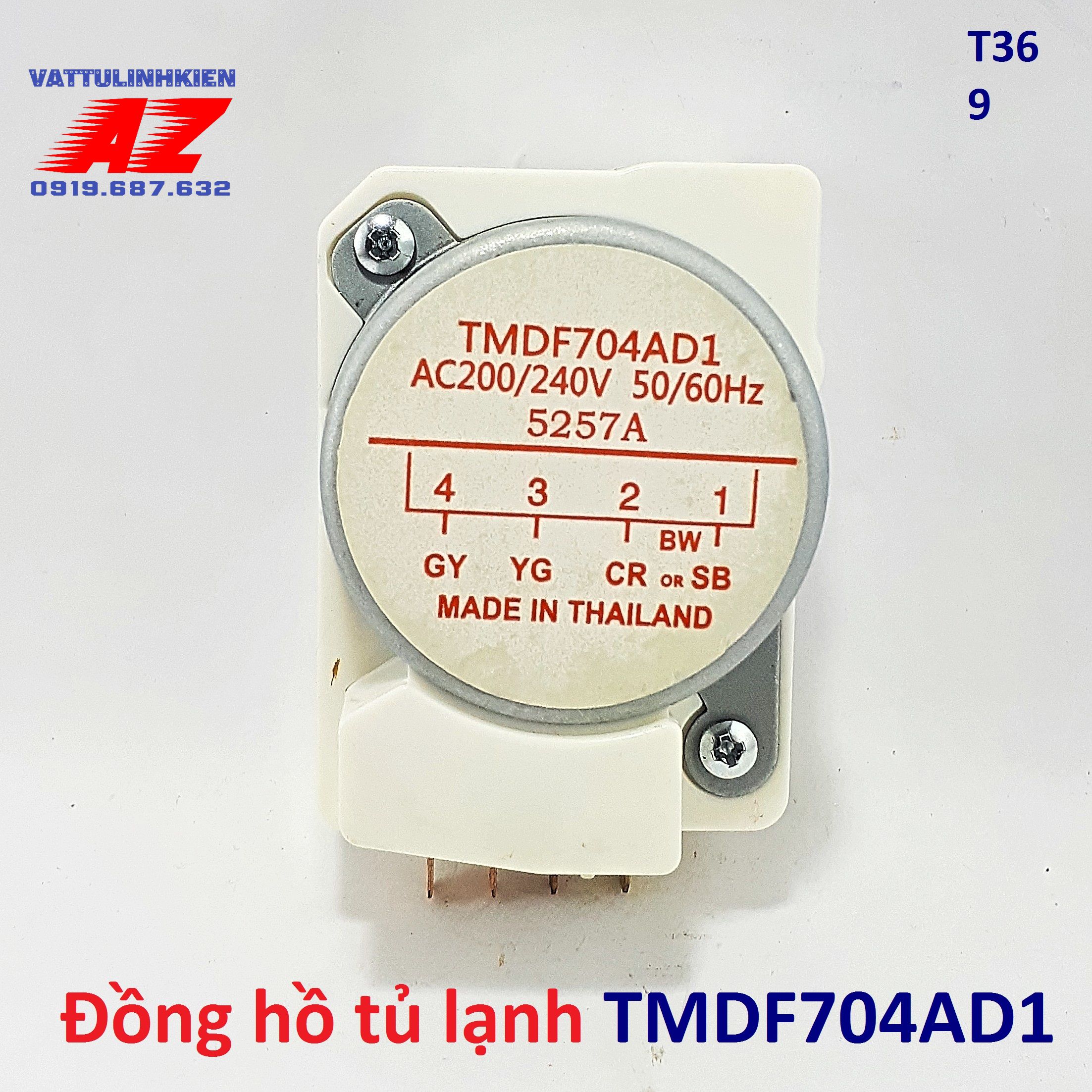 Đồng hồ thời gian tủ lạnh TMDF704AD1 - 4 chân