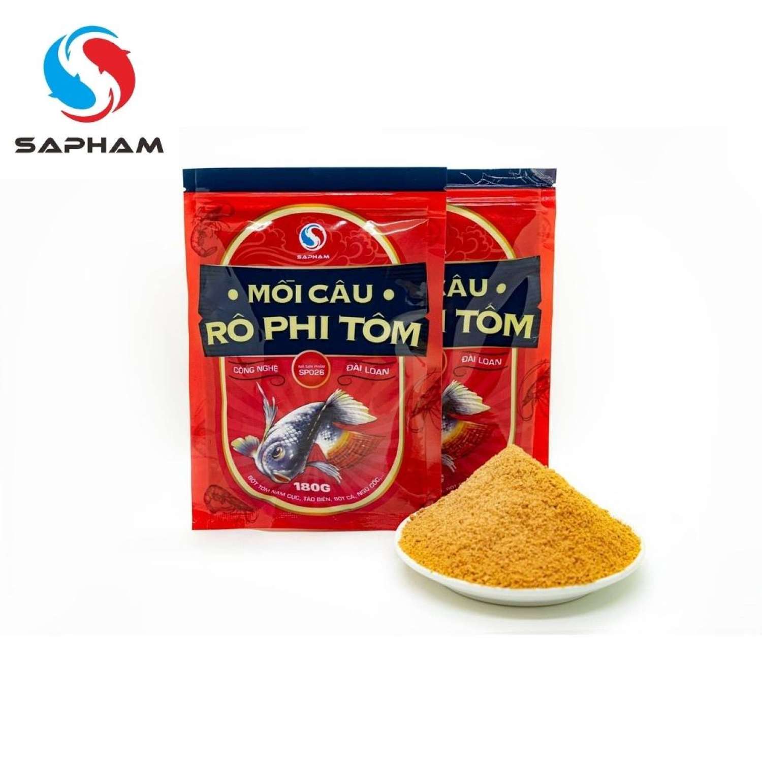Mồi câu rô phi tôm sa phạm - sapham fishing