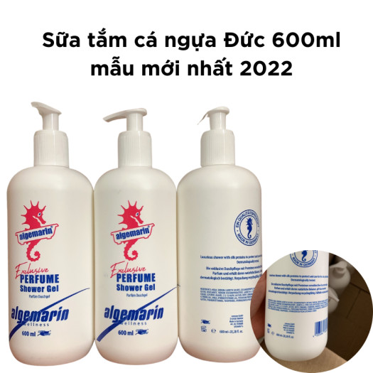 [HÀNG CHÍNH HÃNG] Sữa tắm cá ngựa Algemarin 600ml [Dạng vòi] – ĐỨC