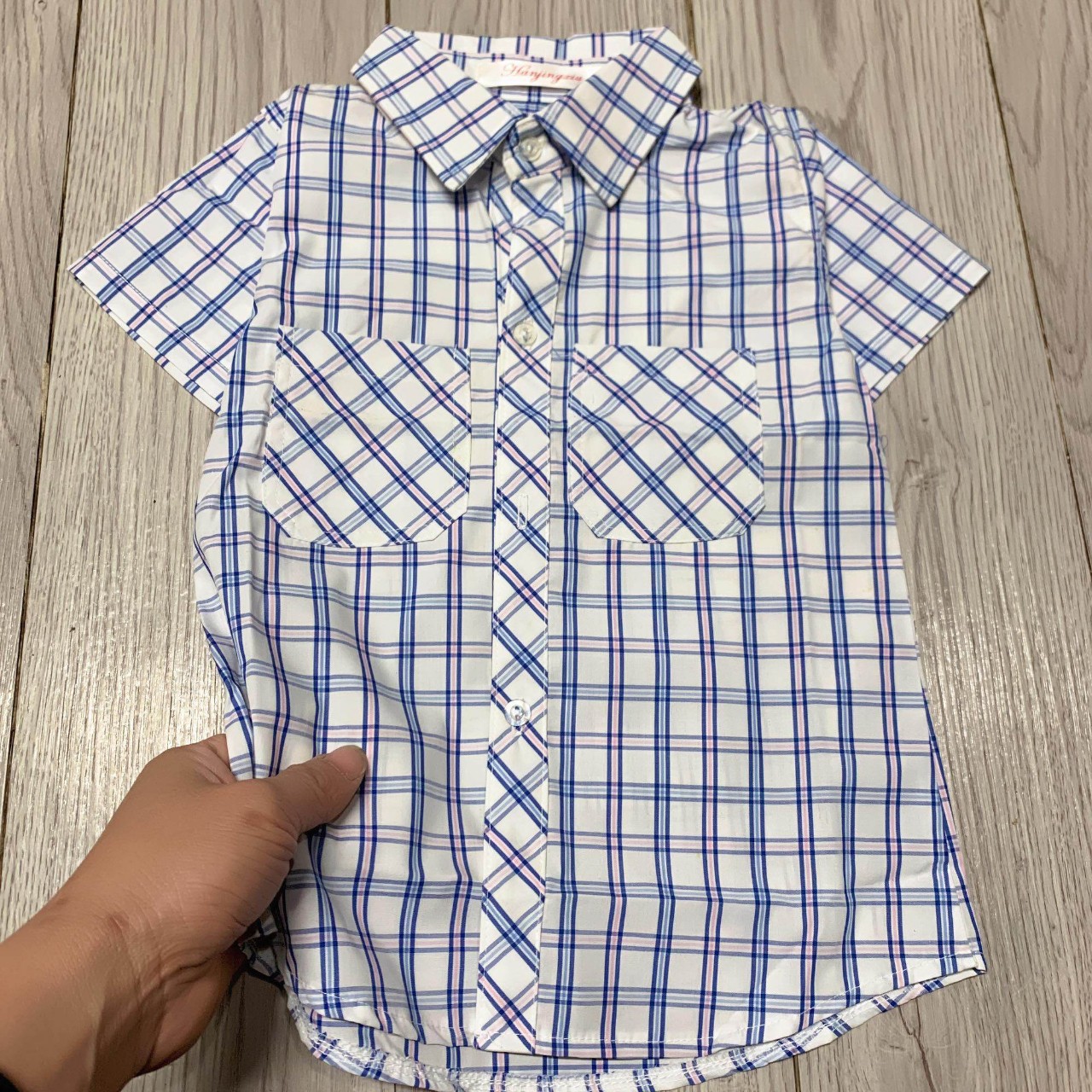 [Hoàn tiền 6%] Áo sơ mi ngắn tay cho bé trai 7-30kg
