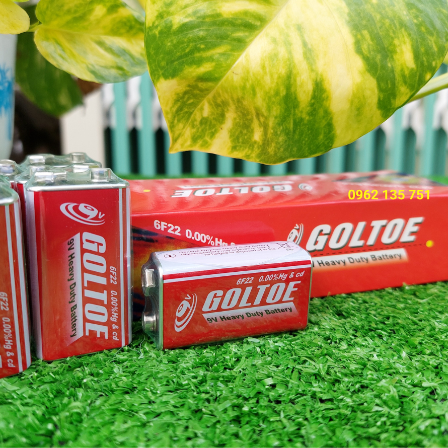 Pin Vuông GOLTOE 9V