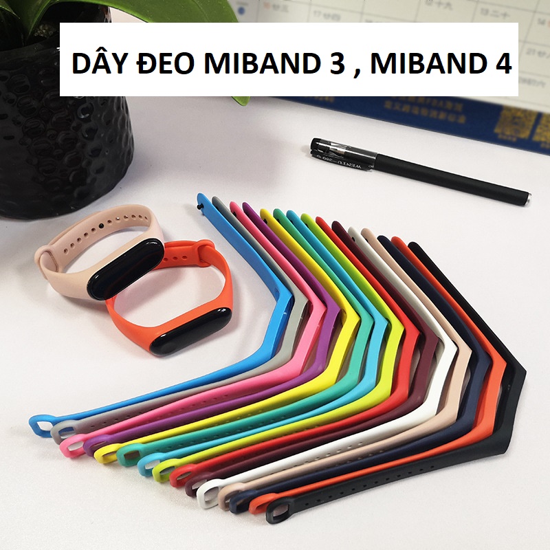 Dây đeo miband thay thế xiaomi band 4 miband 3