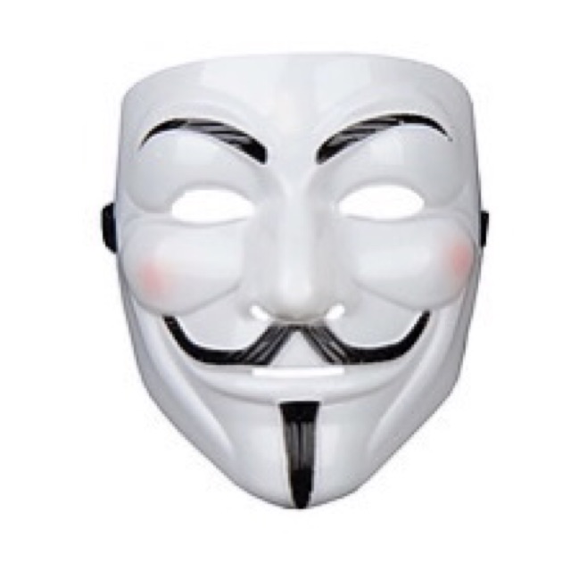 Mặt nạ hacker có đèn hoá trang cosplay