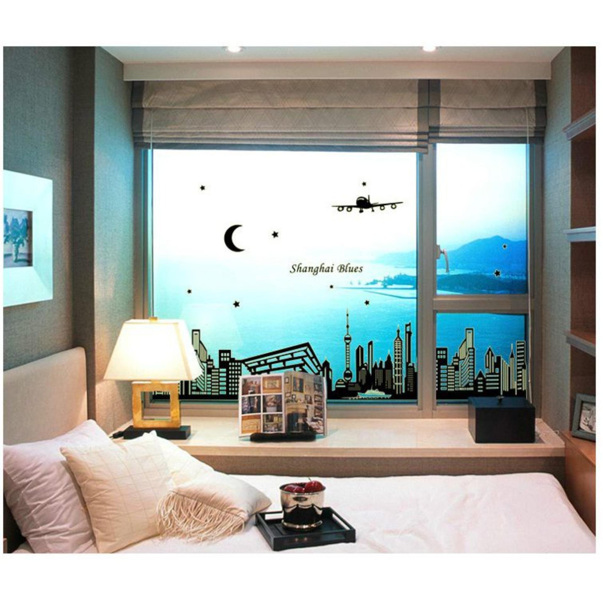 [HCM]Decal dán tường Dạ quang Thượng Hải DDQ012 (60 x 170 cm)